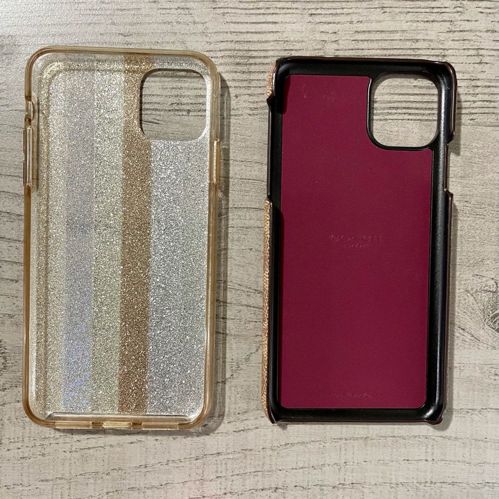 2 Coach iPhone 11 Pro Max Cases - Picture 2 of 2
